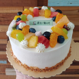 綜合水果布丁蛋糕